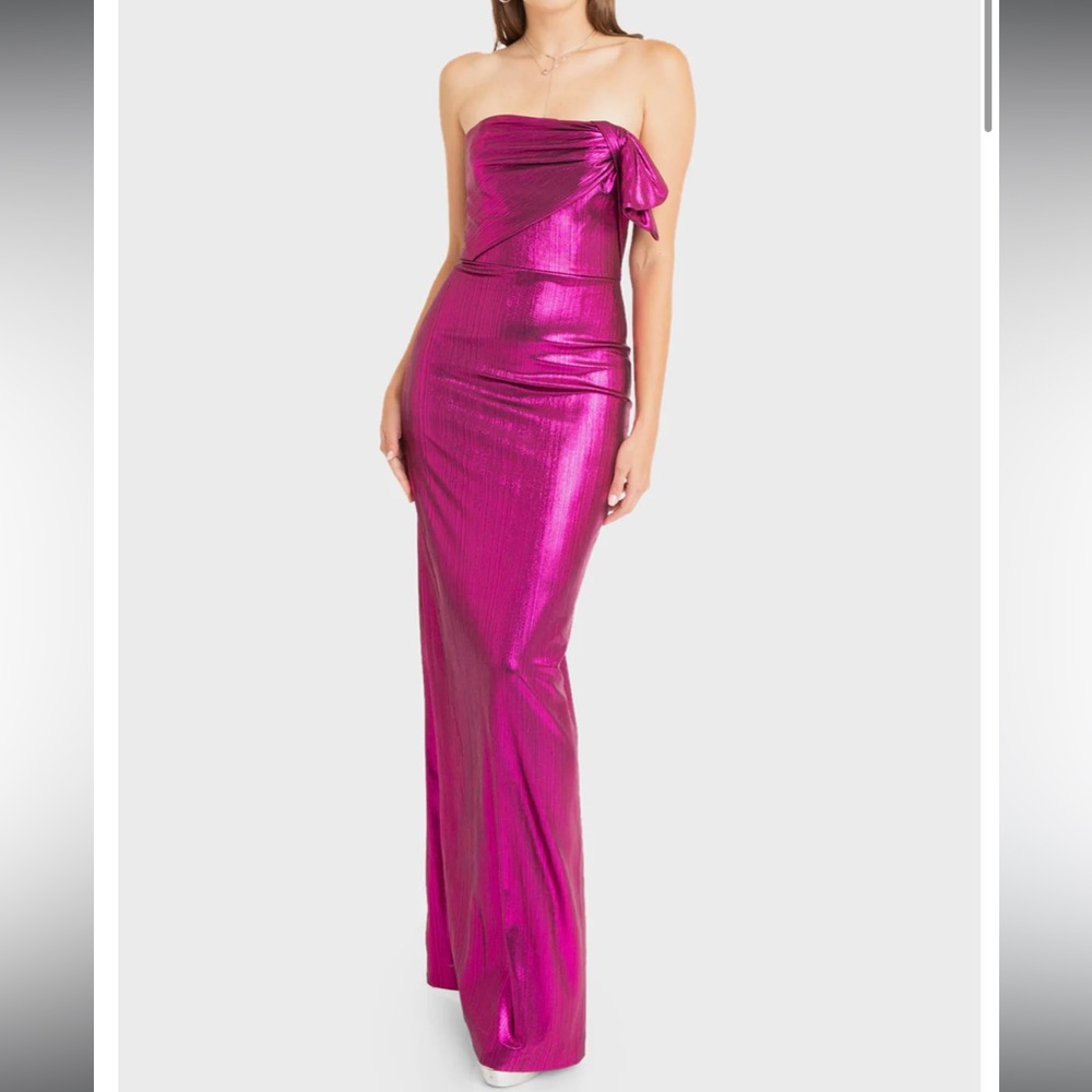 Black Halo Divina Strapless Gown